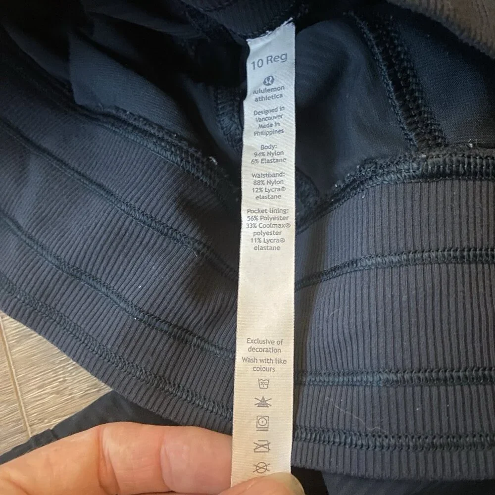 Lululemon Women’s Studio Pant II Inkwell Blue Size 10 - Picture 6 of 7